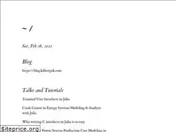 Sites similar to kdheepak.com