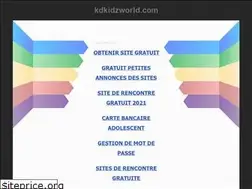 Sites similar to kdkidzworld.com