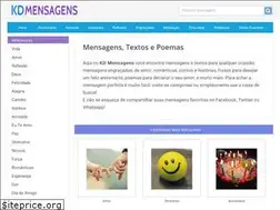 Sites similar to kdmensagens.com