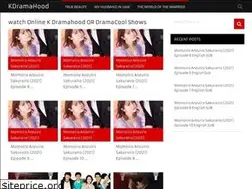 Sites similar to kdramahood.net
