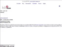 Sites similar to kdv-language.be