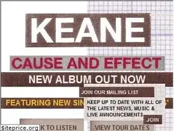 Sites similar to keanemusic.com