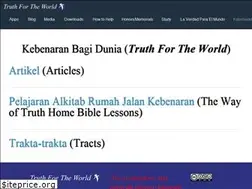 Sites similar to kebenaranbagidunia.org