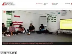 Sites similar to kebijakanaidsindonesia.net