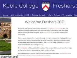 Sites similar to keblefreshers.co.uk