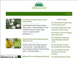 Sites similar to kebun.co.id