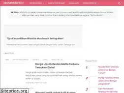 Sites similar to kecantikanpedia.com