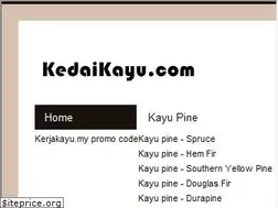 Sites similar to kedaikayu.com