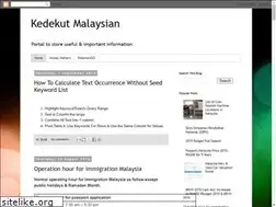 Sites similar to kedekutmalaysian.blogspot.com