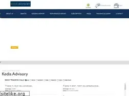 Sites similar to kediaadvisory.com