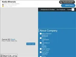 Sites similar to kediaminerals.com