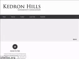 Sites similar to kedronhills.org