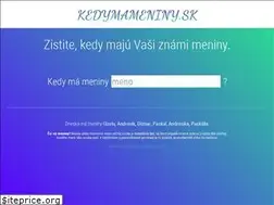 Sites similar to kedymameniny.sk