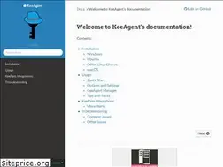 Sites similar to keeagent.readthedocs.io
