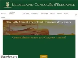 Sites similar to keenelandconcours.com