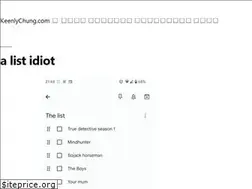 Sites similar to keenlychung.com