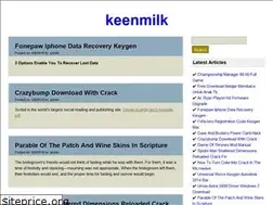 Sites similar to keenmilk.netlify.com