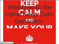 Sites similar to keepcalm-generator.com