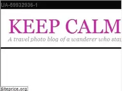 Sites similar to keepcalmandwander.com