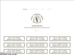 Sites similar to keepcomingback.net
