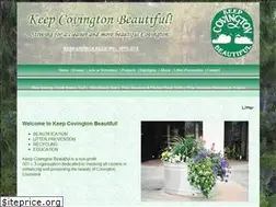 Sites similar to keepcovingtonbeautiful.org