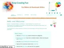 Sites similar to keepcreatingfun.com