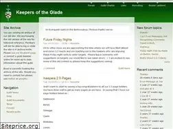 Sites similar to keepersoftheglade.com
