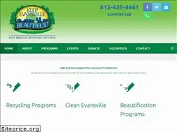 Sites similar to keepevansvillebeautiful.org