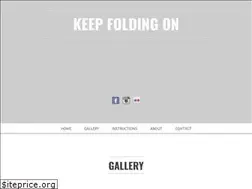 Sites similar to keepfoldingon.com