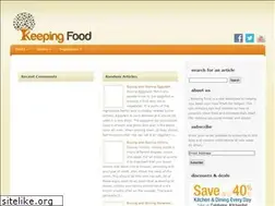 Sites similar to keepingfood.com