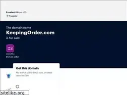 Sites similar to keepingorder.com