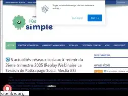 Sites similar to keepitsimple.fr