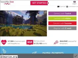 Sites similar to keepme.live