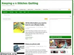 Sites similar to keepnuinstitchesquilting.com