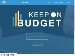 Sites similar to keeponbudget.com