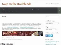 Sites similar to keepontheheathlands.com