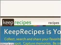 Sites similar to keeprecipes.com