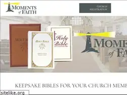 Sites similar to keepsakebibles.com
