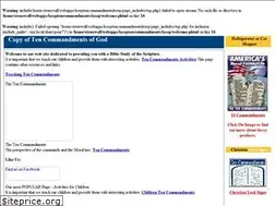 Sites similar to keeptencommandments.info