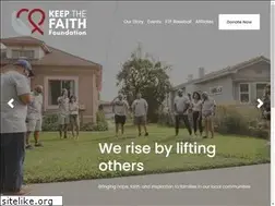 Sites similar to keepthefaithfoundation.org