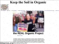 Sites similar to keepthesoilinorganic.org