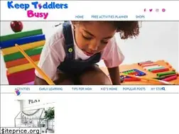 Sites similar to keeptoddlersbusy.com