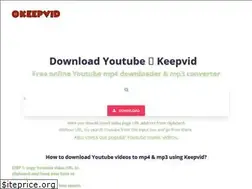 Sites similar to keepvid.pw