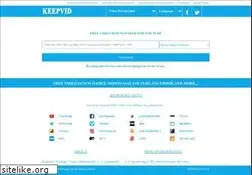 Sites similar to keepvid.site