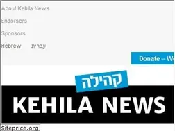 Sites similar to kehilanews.com