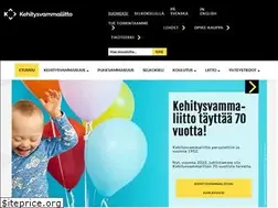 Sites similar to kehitysvammaliitto.fi