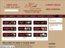 Sites similar to keilsclockshop.com