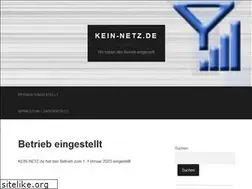 Sites similar to kein-netz.de