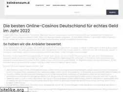 Sites similar to keinkonsum.de