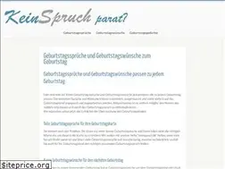 Sites similar to keinspruch.de